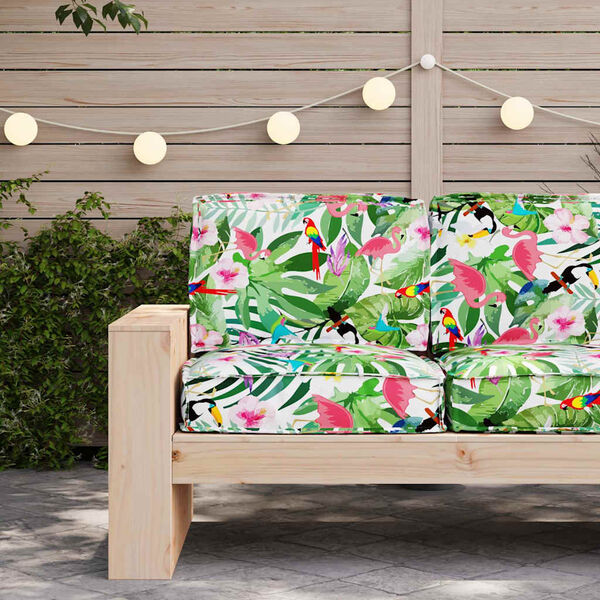 vidaXL Set jastučića za palete 2 pcs Tropska džungla Oxford tkanina