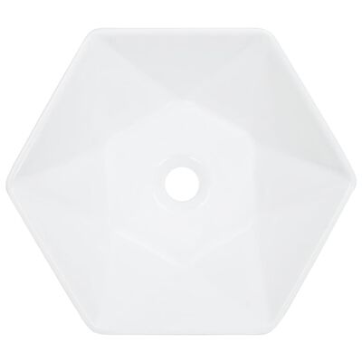 vidaXL Umivaonik 41 x 36,5 x 12 cm keramički bijeli