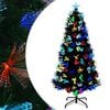 vidaXL Umjetno božićno drvce Zelena 180 cm PVC