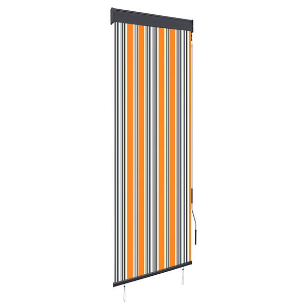 vidaXL Vanjska roleta 60 x 250 cm žuto-bijela