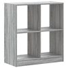 vidaXL Regal za knjige boja hrasta 68,5x32x75 cm konstruirano drvo