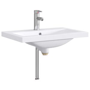 vidaXL Umivaonik za kupaonicu Krom 61 x 40 x 16,5 cm Metal