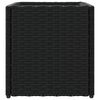 vidaXL Vrtne sadilice 2 kom crna 36 x 30 x 32 cm od poliratana