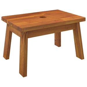 vidaXL Pomoćni stolac 38 x 26 x 22 cm od masivnog bagremovog drva