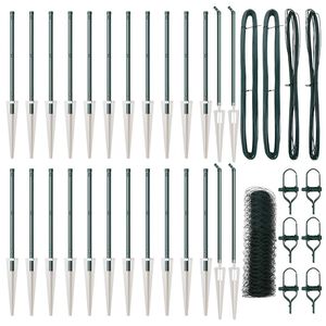 vidaXL Stup za ogradu Zelena