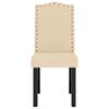 vidaXL Blagovaonske stolice 4 kom krem bar&scaron;unaste