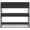 vidaXL konzolni stol crni 90x35x80 cm konstruirano drvo