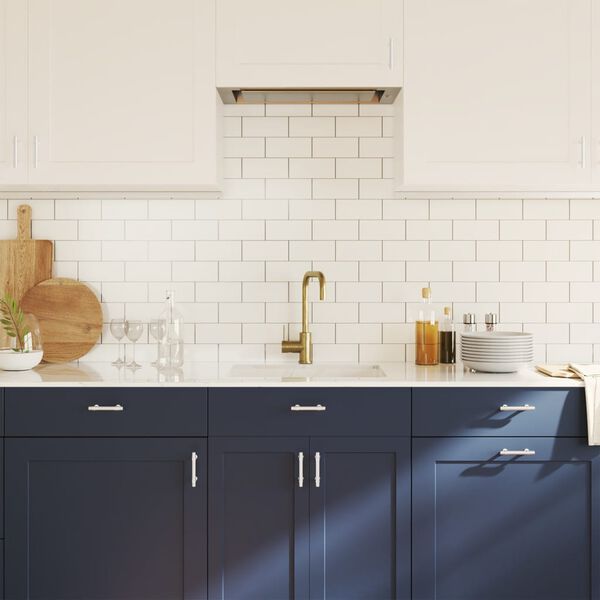 vidaXL Ručke za ormarić 20 kom srebrne 64 mm od nehrđajućeg čelika