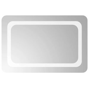 vidaXL LED kupaonsko ogledalo 60x40 cm