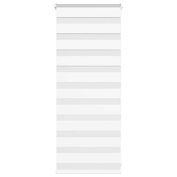 vidaXL Zavjesa zebra 55x100 cm širina tkanine 50,9 cm poliester