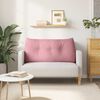 vidaXL Jastuk za leđa Ružičasta 120 x 24 x 50 cm Bar&scaron;un