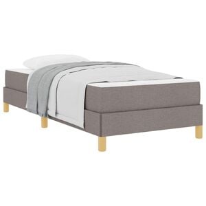 vidaXL Krevet s opruga kutije Sivo-smeđa 80 x 200 cm tkanina