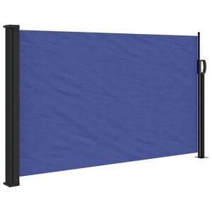vidaXL Uvlačiva bočna tenda 117 x 300 cm plava