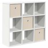 vidaXL Kreveta Bijelo 73,5 x 24 x 69,5 cm