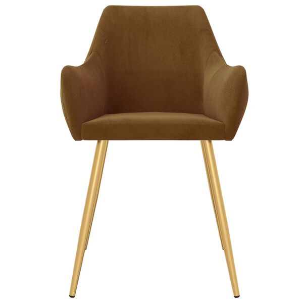 vidaXL Blagovaonske stolice 4 kom smeđe bar&scaron;unaste