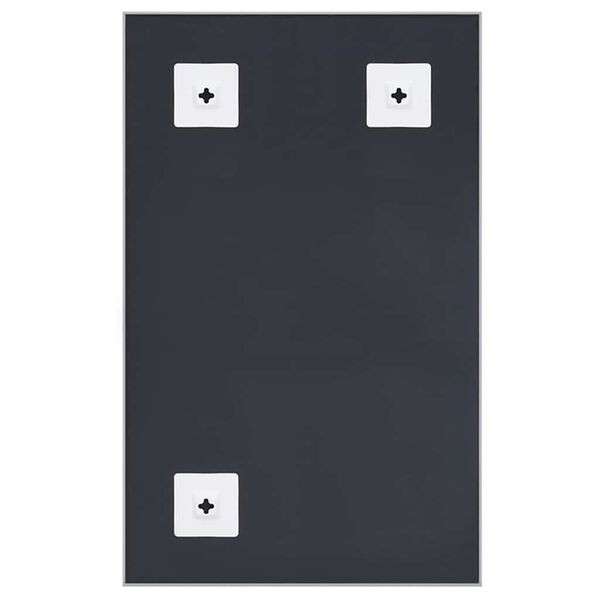 vidaXL Ogledalo srebrno 70 x 50 cm