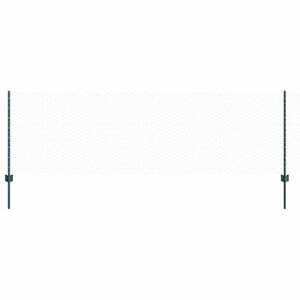 vidaXL Heksagonalna ograda s stubom 25 x 0,8 m Čelik premazan PVC-om