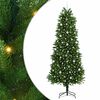 vidaXL Božićno drvce s 300 LED svjetlima s stalakom Zelena 240 cm PE