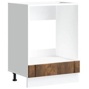 vidaXL Ormarić za pećnicu Lucca boja hrasta konstruirano drvo