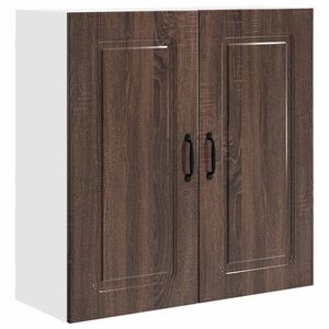 vidaXL Ploča za perilicu posuđa Kalmar Smeđi hrast 80 x 31 x 80 cm