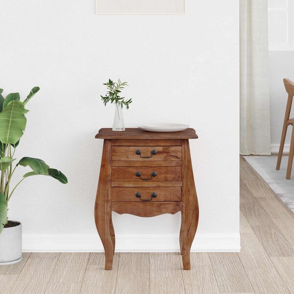 vidaXL Skladi&scaron;ni kovčeg 48 x 35 x 64 cm Čvrsto mahagonijsko drvo