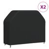 vidaXL Navlake za ro&scaron;tilj 2 kom 162x61x122 cm tkanina 420D Oxford