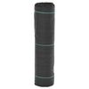vidaXL Membrana za korov Crna 0,5x50 m PP