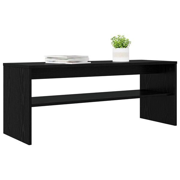 vidaXL TV ormar Crni hrast 100 x 35 x 40 cm Konstruirano drvo