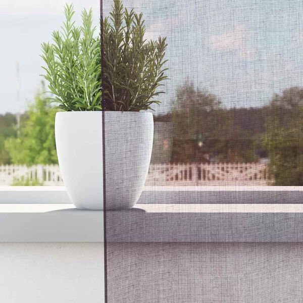 vidaXL Voile zavjese s ušicama 2 kom ljubičaste 140x140 cm