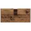 vidaXL Kupaonski ormar Staro drvo 80 x 33 x 60 cm Konstruirano drvo