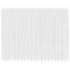 vidaXL Čipkasta zavjesa sa zavjesama Bijelo 240 x 500 cm Poliester