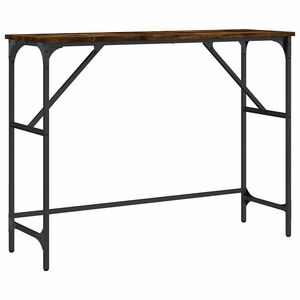 vidaXL Konzolni stol boja hrasta 100x32x75 cm od konstruiranog drva