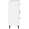 vidaXL Komoda bijela 69,5x34x90 cm od konstruiranog drva