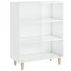 vidaXL Komoda sjajna bijela 69,5x32,5x90 cm od konstruiranog drva