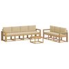 vidaXL Set vanjskih sofa 7 kom.