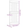 vidaXL Vrata NARVIK Prirodna 90 x 210 cm Čvrsta borovina