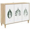 vidaXL Kreveta HANAU Sonoma 102 x 33 x 75 cm Konstruirano drvo