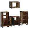 vidaXL Set namještaja za kupaonicu Zidne 4 pcs Čvrsto reciklirano drvo