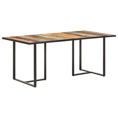 vidaXL Blagovaonski stol 180 cm od masivnog obnovljenog drva