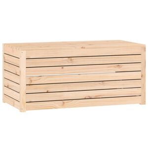 vidaXL Vrtna kutija 101 x 50,5 x 46,5 cm od masivne borovine