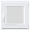 Prozor za podrum RISOR Bijeli 60 x 60 cm PVC i staklo