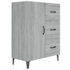 vidaXL Komoda boja hrasta sonome 69,5 x 34 x 90 cm konstruirano drvo