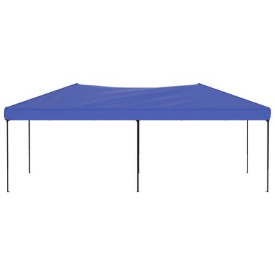 vidaXL Sklopivi šator za zabave 3 x 6 m plavi