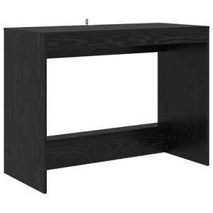 vidaXL Krevet Radni Stol Crni hrast Konstruirano drvo 100 x 45 x 75 cm