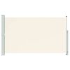 vidaXL Uvlačiva bočna tenda za terasu 180 x 300 cm krem