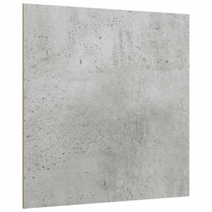 vidaXL Dekor Paneli 12 pcs Beton siva 30 x 30 x 0,3 cm