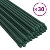 vidaXL Kolci za vrtne biljke 30 kom zeleni 150 cm čelični