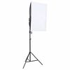 vidaXL Fotografska oprema sa setom svjetala, pozadinom i reflektorom