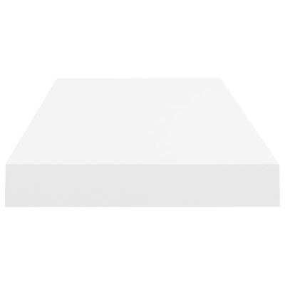 vidaXL Plutajuća zidna polica bijela 60 x 23,5 x 3,8 cm MDF