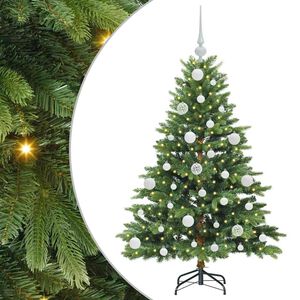 vidaXL Umjetno božićno drvce s stalakom Zelena 120 cm PE i PVC